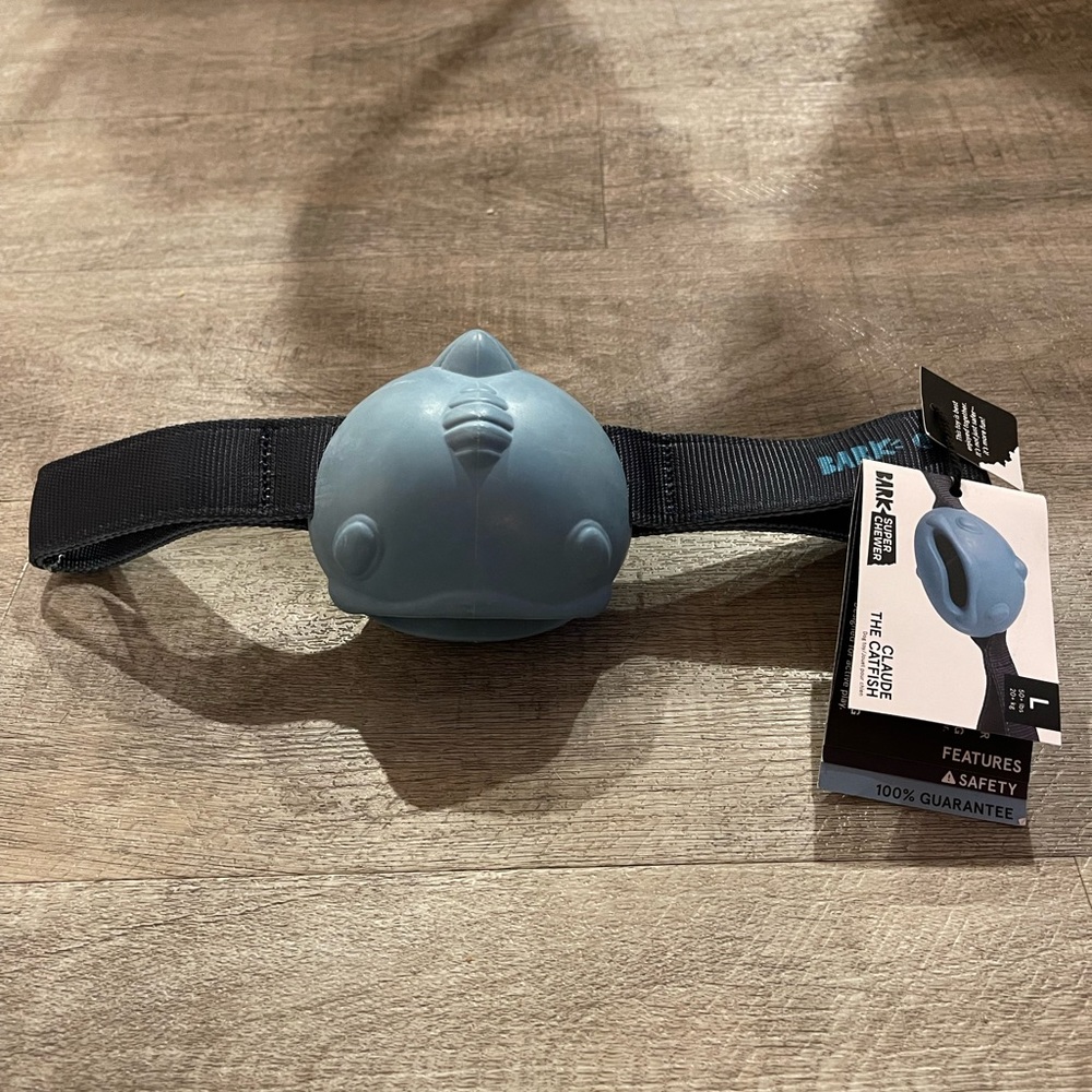 NWT Barkbox toy Claude the catfish